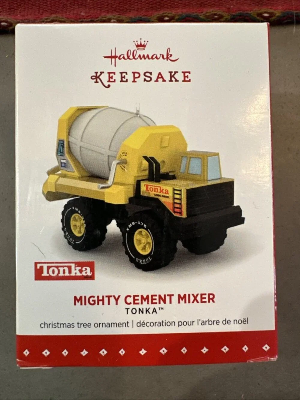 Tonka hallmark ornaments—vintage